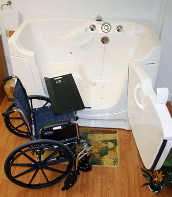 Walk-In Tub Wheelchair Accessible