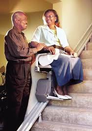 Bruno straight stair lift for the Atlanta or north Georgia home