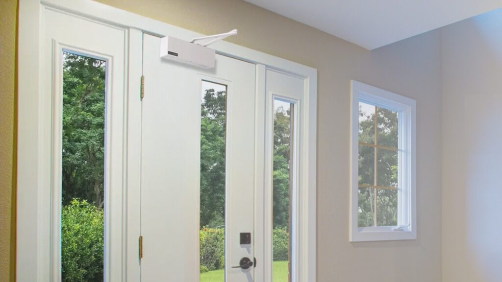 The Model 133 automatic door opening system enables complete independence when entering and exiting a residential or public / light commercial door.